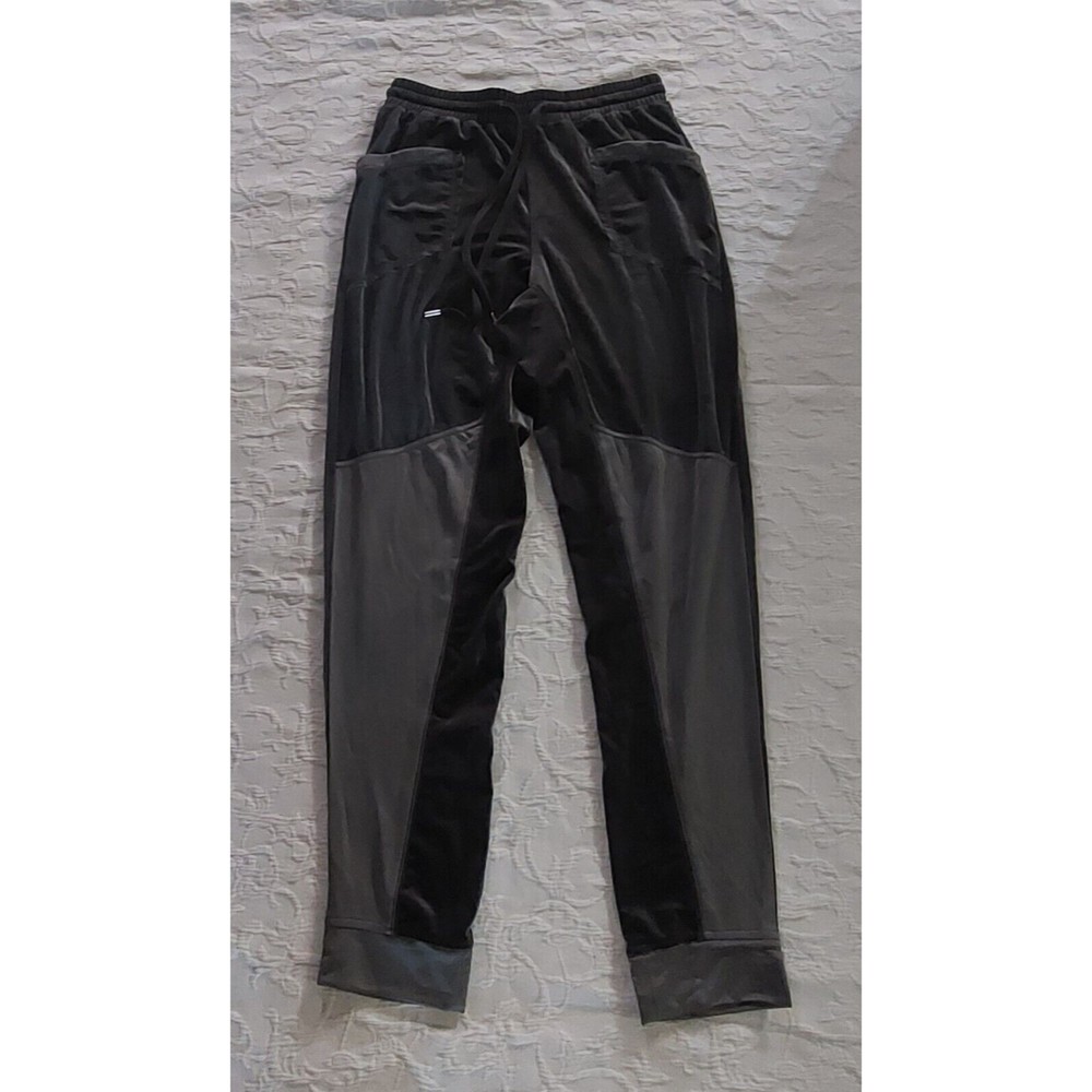 Vintage Pants  Style Yoga KORI América ,Pockers,Gray, Velvet, polyester,high Ris